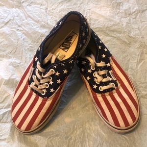 American Flag Vans